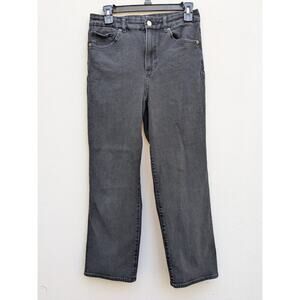 Express Women's Jeans Modern Straight High Rise Strech Black Size 6/8/10 Short